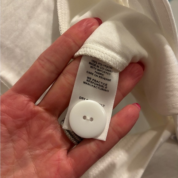 Elegant Linen-Like White Wide Leg Pants - Picture 5 of 8